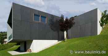 Großformatige Schieferplatten mit vergleichsweise geringem Gewicht für Fassaden