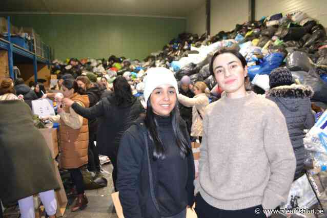 Grote hulpactie uit solidariteit met slachtoffers van aardbeving in hun vaderland: “Met stapels goederen kunnen al tien trailers gevuld worden”