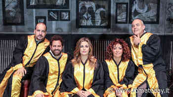 "Scusa sono in riunione.. ti posso richiamare?", Incontrada e Pignotta al teatro