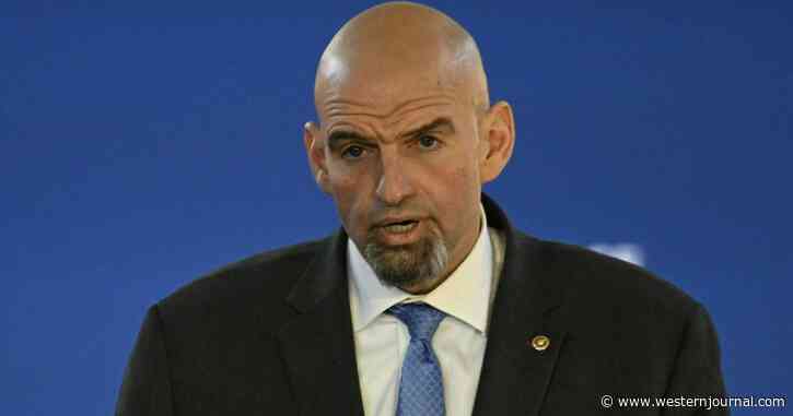 Clip of John Fetterman Goes Viral for What Came Out of His Mouth When He Tried to Say 'Water'