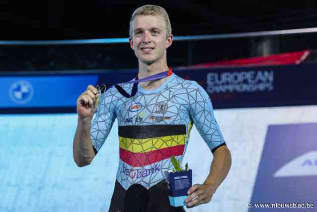 Robbe Ghys mikt met Fabio Van Den Bossche naar de Europese titel ploegkoers: “In Bessèges ben ik paar keer door het oog van de naald gekropen”