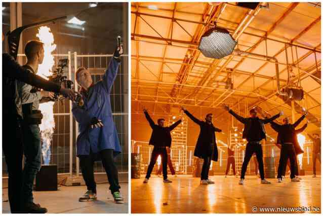 Spectaculaire videoclip vol vuurwerk, dronebeelden en een helikopterlanding moet Brugs productiehuis op de internationale markt lanceren