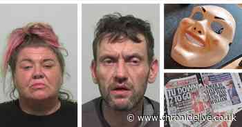 Cruel duo in Halloween masks steal £25,000 delivery van in Cleadon and tell driver 'we'll chop you up'