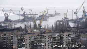 Ukraine-Krieg: Heftige Detonationen in von Russland besetzter Stadt Mariupol