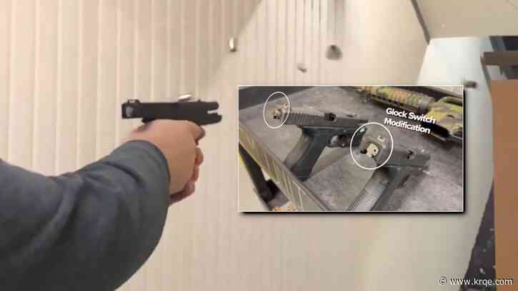 Police, prosecutors say more 'Glock switch' gun modifications turning up in Albuquerque