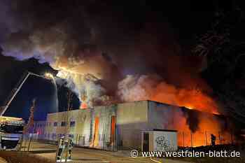 Warnung vor Rauchgasen in Steinhagen
