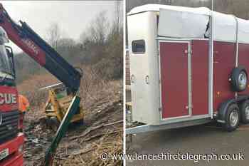 Stolen Darwen farm equipment recovered after police track van