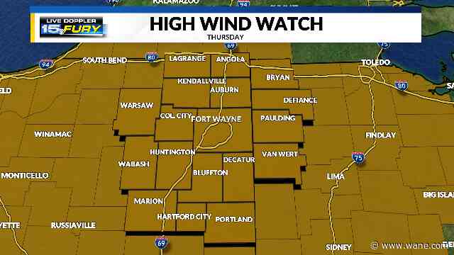 High Wind Watch Thursday
