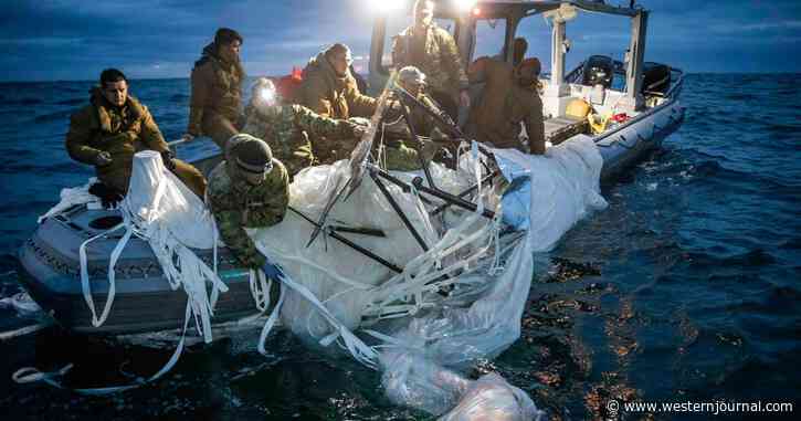 Look: US Navy Releases Close-Up Photos of Recovered Chinese Balloon