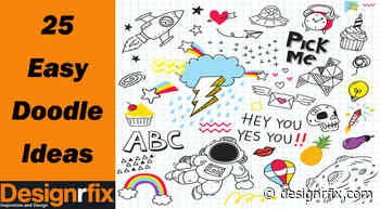25 Easy Doodle Ideas | Doodle Arts