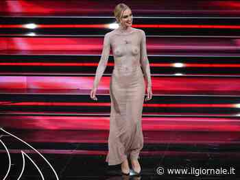 Sanremo 2023, la diretta della prima serata: Ferragni con l'abito "scandalo" e un monologo egocentrico