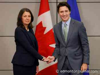 Smith says Trudeau's health care funding offer falls short, touting Alberta's work on file