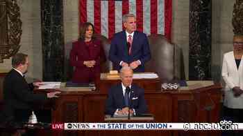 President Biden delivers State of the Union address: WATCH LIVE