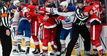 Edmonton Oilers motor to victory in Detroit with 5-2 win over Red Wings