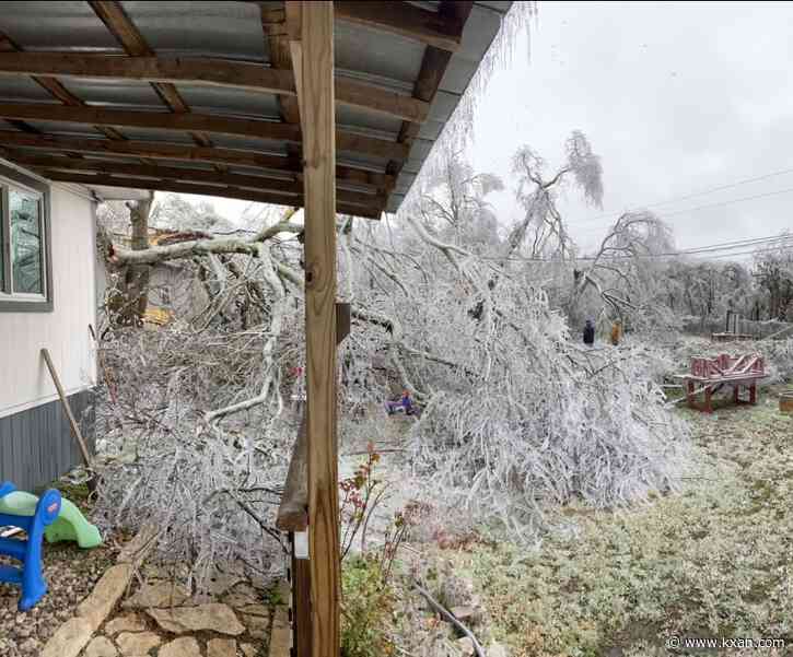 Ice storm damage closes parks in Cedar Park