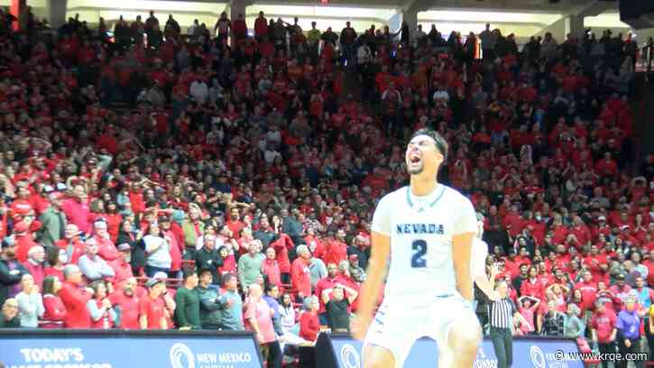 Nevada beats New Mexico at the buzzer