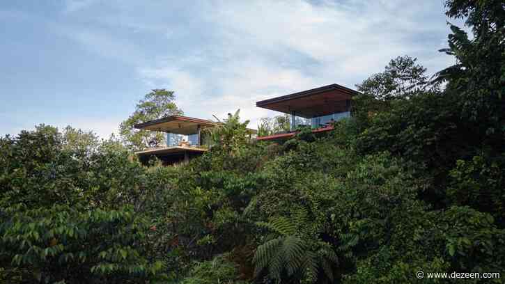 Dezeen Agenda features pair of rammed-earth villas in Costa Rican jungle