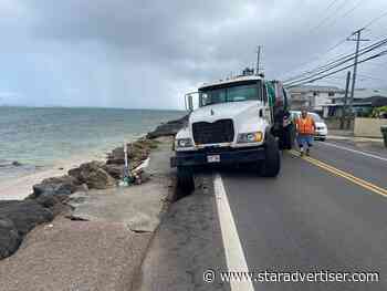 Kamehameha Highway collapse in Hauula elicits concerns