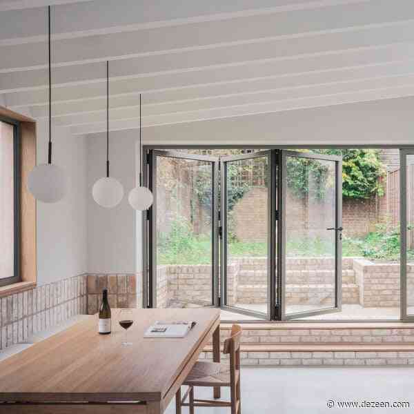 MarshKeene submerges London house extension to create single-level home