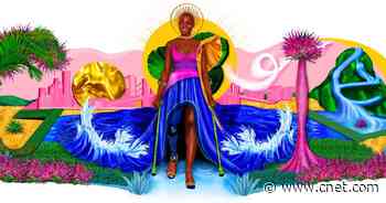 Google's Black History Month Doodle Honors Amputee Model Mama Cax     - CNET