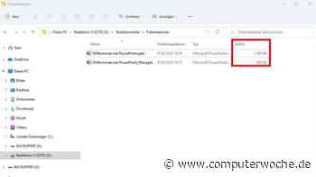 Powerpoint: Präsentation verkleinern
