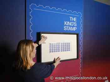 The Postal Museum Islington first look at King Charles III stamp