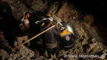 Erdbeben in Syrien: Mit jeder Stunde wird das Leid größer