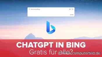 ChatGPT in Bing: Gratis für alle?
