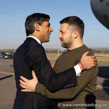 Selenskyj in London gelandet