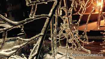 Ice rain approaching for Thursday work day