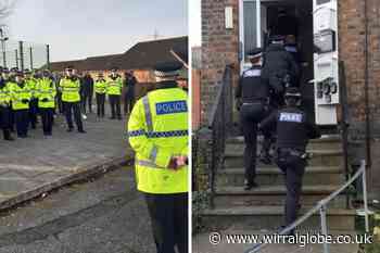 Day of action targeting organised crime on Wirral today 