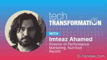 Tech Transformation Podcast: Reckitt’s Imteaz Ahamed On Generative AI and ChatGPT