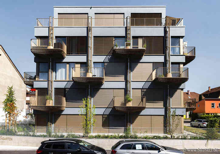 Balkone in Birsfelden
 - Mehrfamilienhaus bei Basel von Volpatohatz