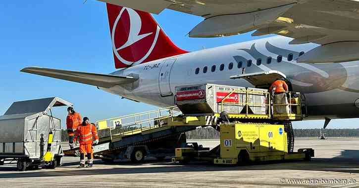 Der Airport Nürnberg unterstützt die Versorgung der Erdbebenopfer in der Türkei