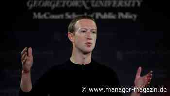 Meta: Mark Zuckerberg setzt sein Mittelmanagement unter Druck