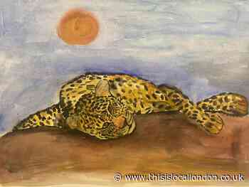 Refugee art therapy exhibition at London Zoo