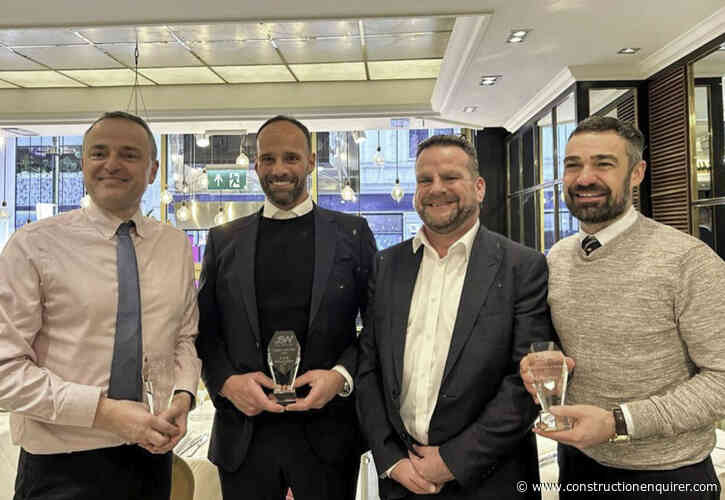 J S Wright hands out awards to supply chain