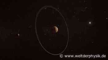 Der Ring um den Asteroiden Quaoar ist zu weit