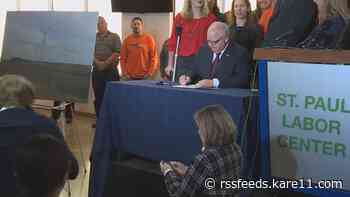 Gov. Walz signs '100 Percent by 2040' bill