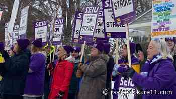 Hastings school food service workers go on strike