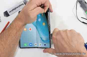 Revolutionäre Scharnier-Technologie / Exklusive Einblicke in die Technologie hinter dem faltbaren HONOR Magic Vs