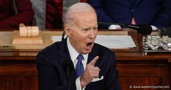 The Most Bizarre Line of Biden's State of the Union Address Was Not in His Script
