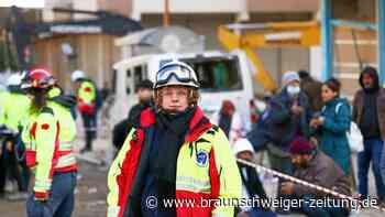 Erdbeben: Wie ein Deutscher nach Überlebenden sucht