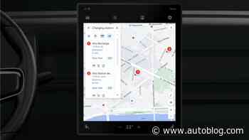 Google intros new features for EVs with Maps built in