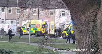 Hall Road in north Hull blocked after crash