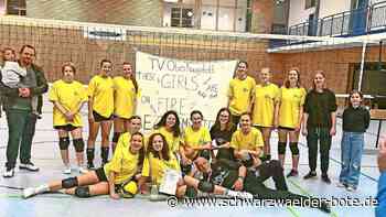 U18 Volleyball: Nervenstarke Oberhaugstetterinnen sichern sich Bezirkstitel