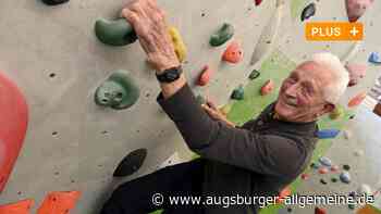 Bouldern: Dieser Mann geht mit 86 noch die Wand hoch