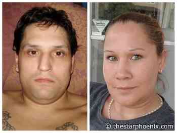 Pair appear in court, charged in death of woman found west of Saskatoon