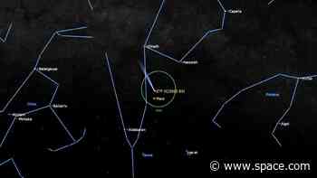 See the green comet near Mars in the night sky this week