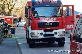 FW-MK: Brand in Wohnung